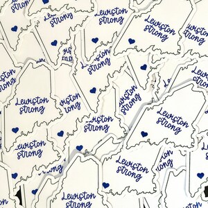 Lewiston Strong sticker