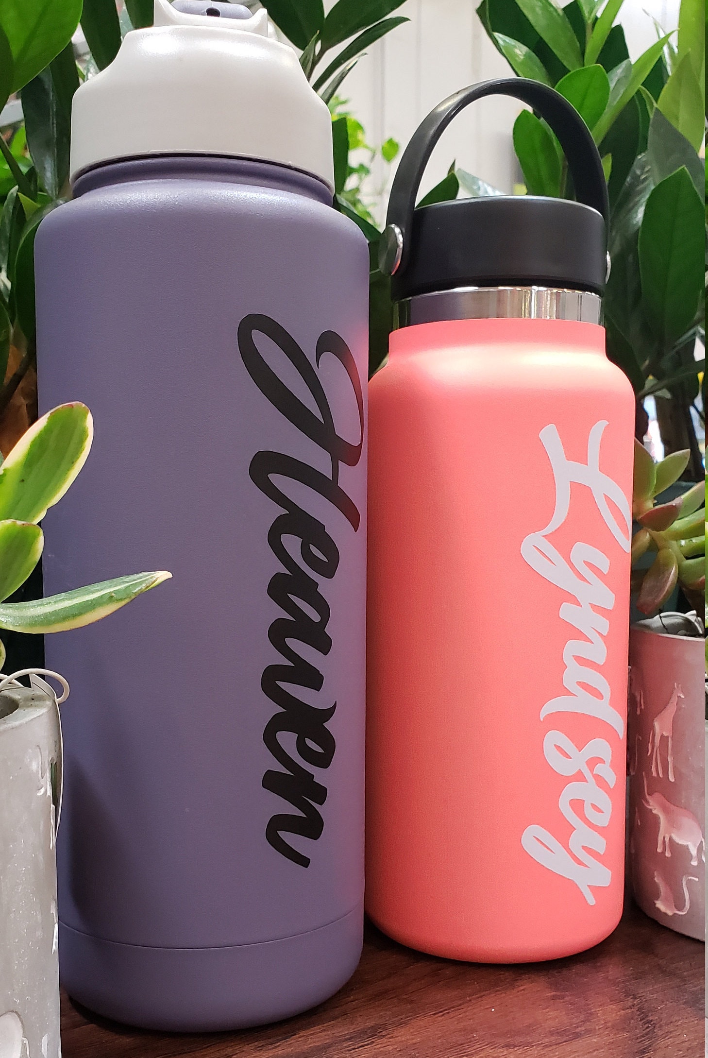 Personalized Vinyl Name Decal - Custom Name Tumbler Wedding Sticker - Etsy