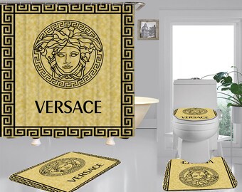 Versace Bathroom Decor Etsy