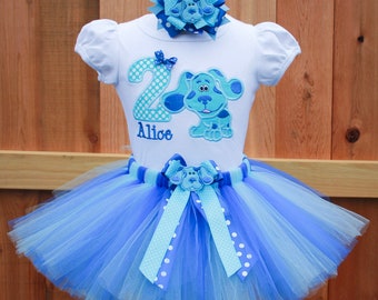 blue tutu outfit