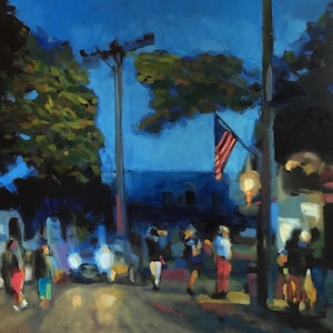 FANCY PANTS EDGARTOWN - Canvas Print 12X12 » - Martha’s Vineyard