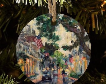 Martha's Vineyard Christmas ornament Edgartown Pagoda Tree