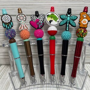 Custom Made Beaded Pens