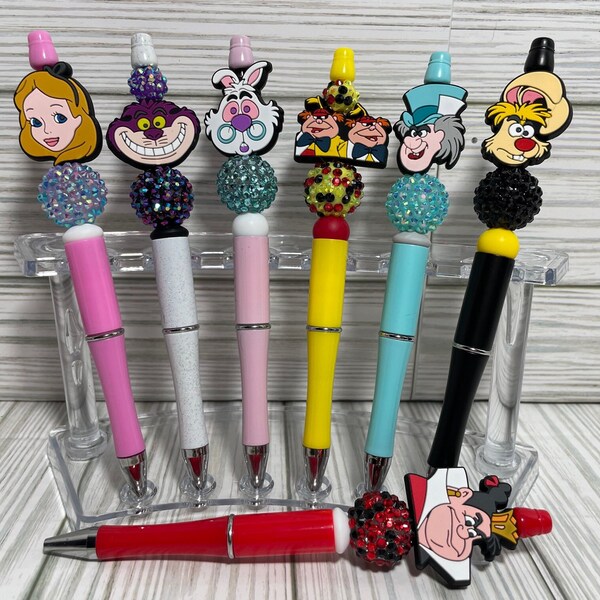 Custom Made Beaded Pens