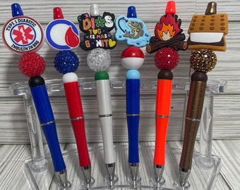 Custom Made Beaded Pens