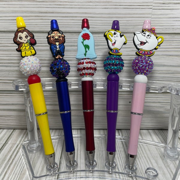 Custom Made Beaded Pens