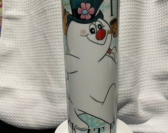 Snowman 20 oz Sublimated Tumbler