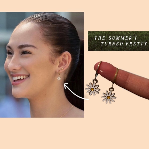 Daisy Earrings from ‘The Summer I Turned Pretty’