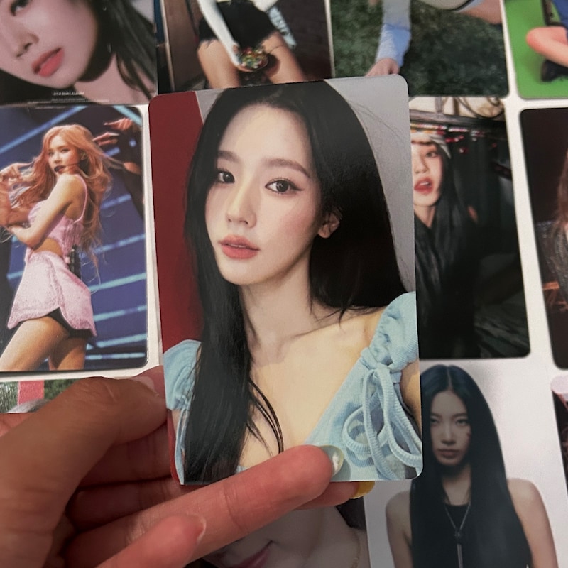 92 Tarjetas Lomo Autoadhesivas Con Foto De Katseye Comeback