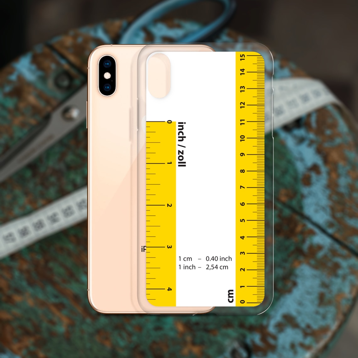 Measuring Tape Inch Centimetre Iphone Case Etsy