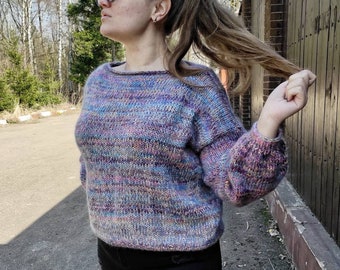 fuzzy fur sweater