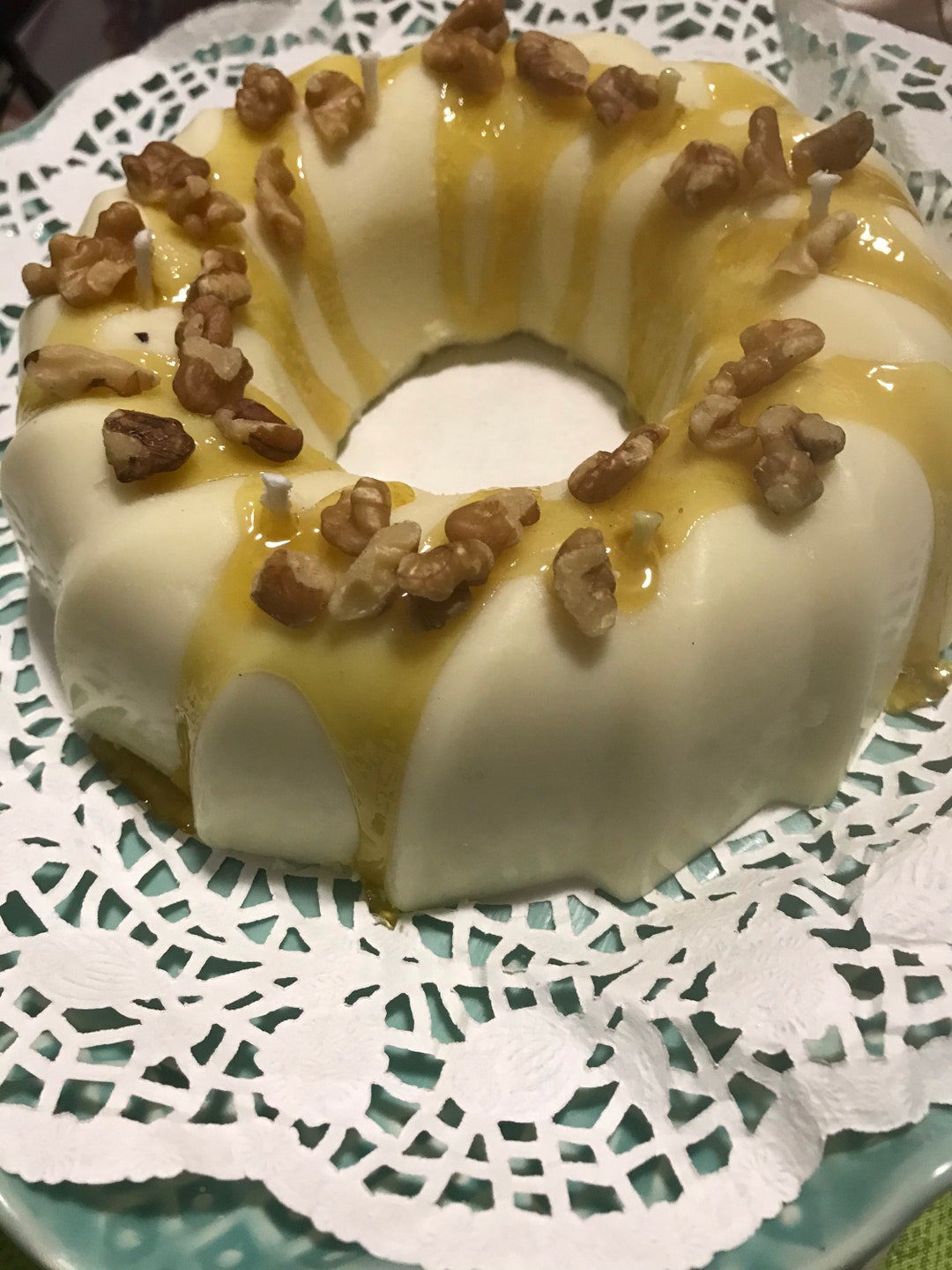 Bundt Cake candle Etsy