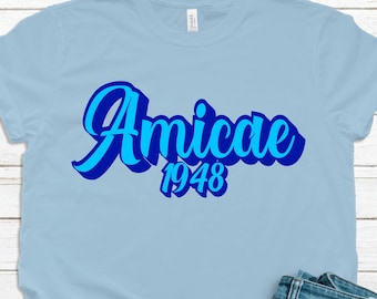 AMICAE 1948 Shirt- Friends of Zeta Unisex shirt!