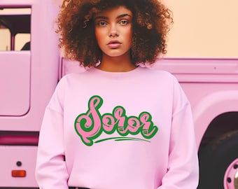 New SOROR Pink and Green Sweatshirt and/or Hoodie