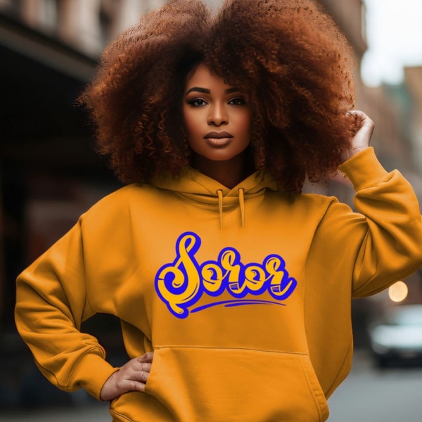 Sudadera SGRHO Soror: Regalo Sigma Gamma Rho