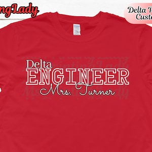 Custom Delta Professional Shirt, Personalized Greek Sorority Apparel, Gift for Delta Members, DST Unisex Shirt