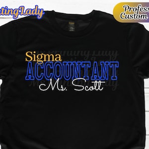 Custom Sigma Professional Shirt, Personalized Greek Fraternity Apparel, Gift for Sorority & Frat Members, SGRho Unisex Shirt
