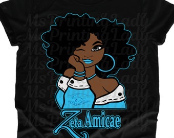 Zeta Amicae Girl Shirt - Friends of Zeta Unisex Tee