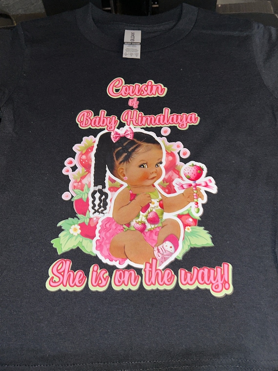 Strawberry Baby Shower Girl Shirts: Matching Family Outfits - Etsy