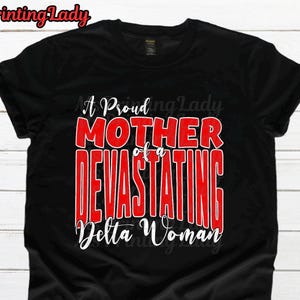 Delta Woman Family Pride Unisex Tee: Sorority Support Apparel