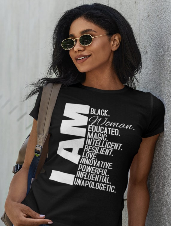 Womens I Am Queen - Woman Power Shirt Womens I Am Queen - Woman Power Shirt