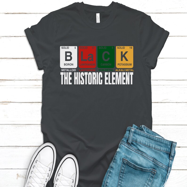 BLACK HISTORIC ELEMENT Popular Black Pride Shirt, Black History Month ...