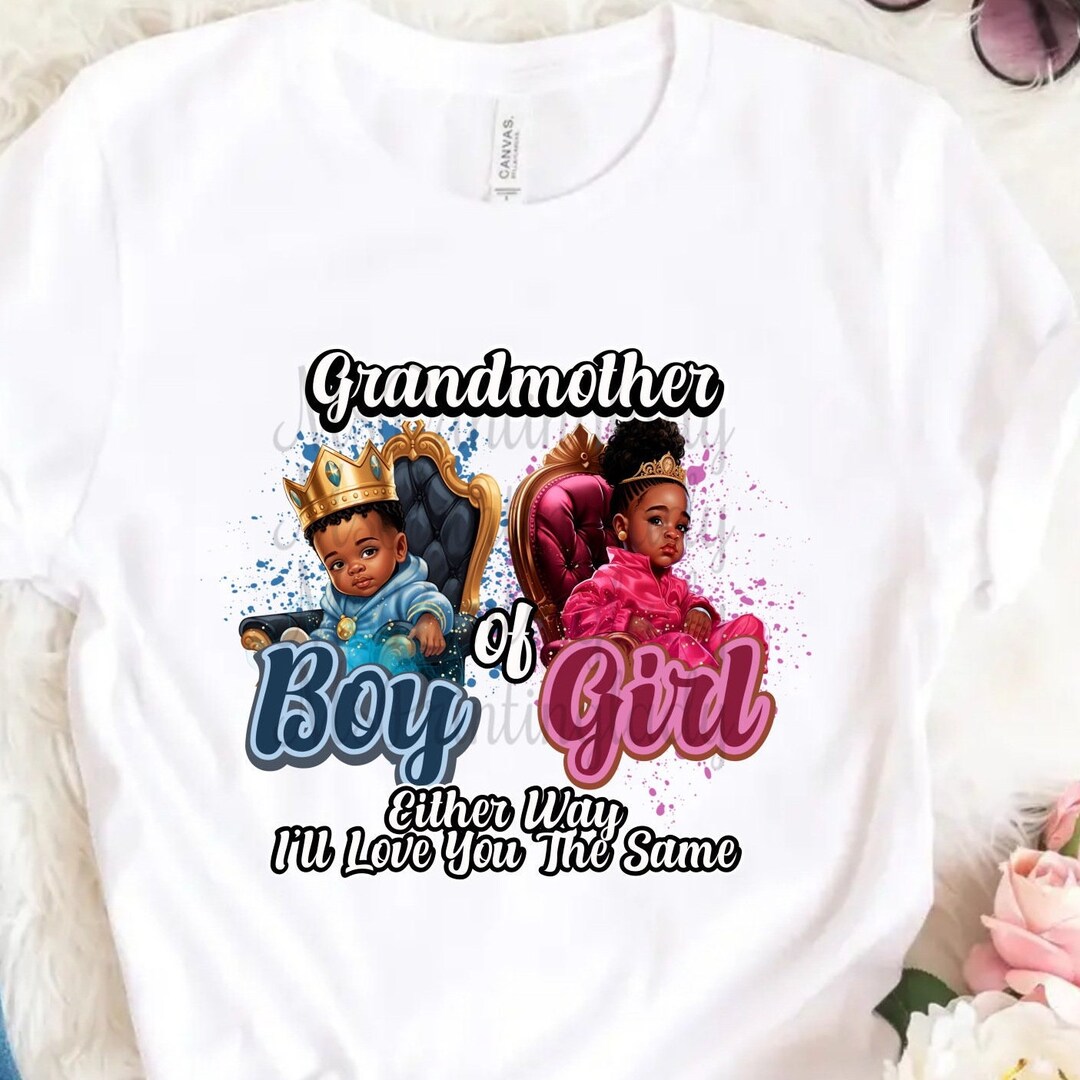 Custom Gender Reveal Team Boy or Team Girlshirts Highquality Prints