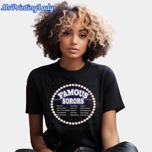 Berühmtes Zeta Sorors - Zeta Phi Beta Shirt
