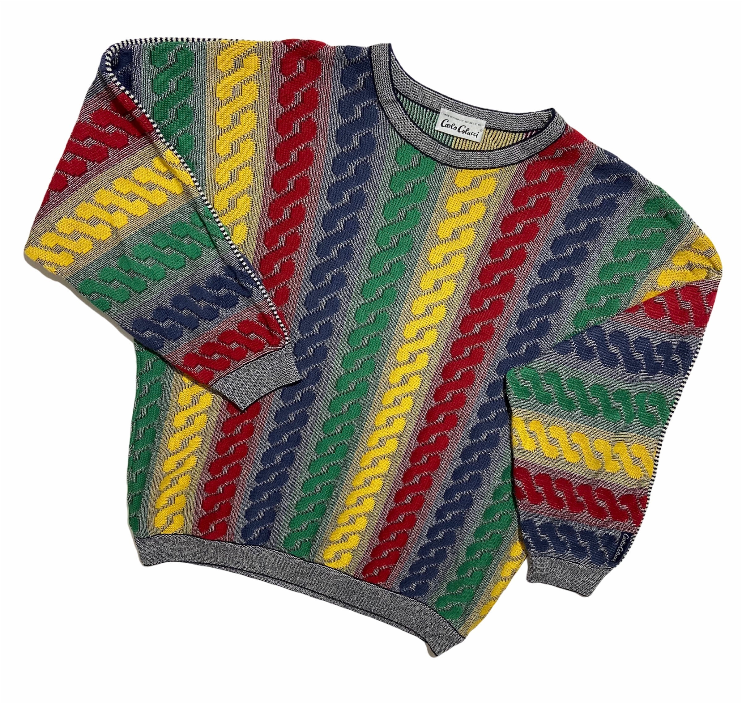 Mens Vintage Carlo Colucci Sweater 