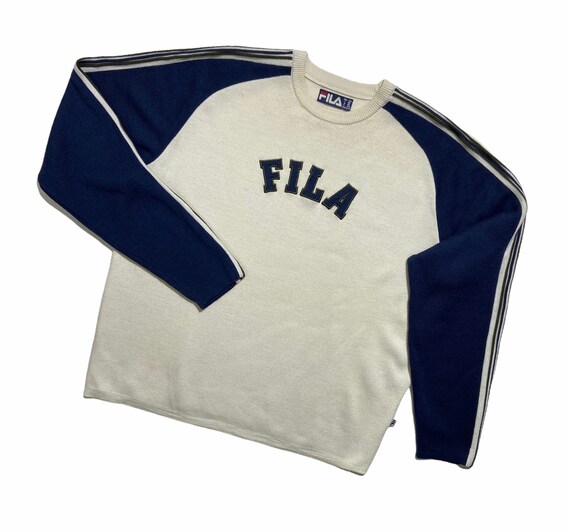 Vintage Mens Fila Sweatshirt Sweater 