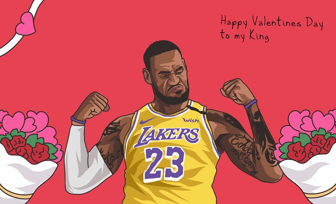 valentine's day lebrons