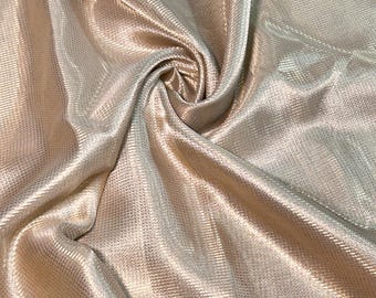 Elfenbein / Creme Seide Saree für Frauen, Elfenbein / Creme / Off-White Seide Saree, Reicher Benaras Seiden Saree für Hochzeit und Partykleidung