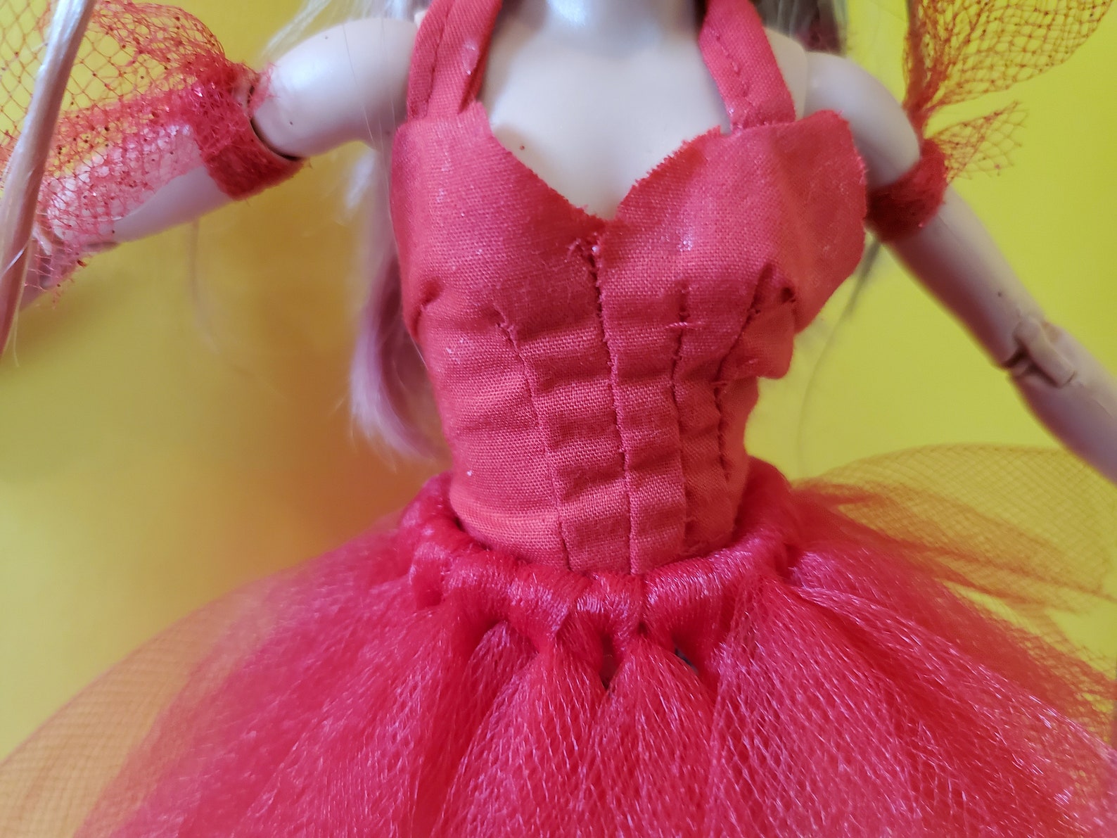 Barbie doll clothes Harley Quinn The Suicide Squad costume | Etsy