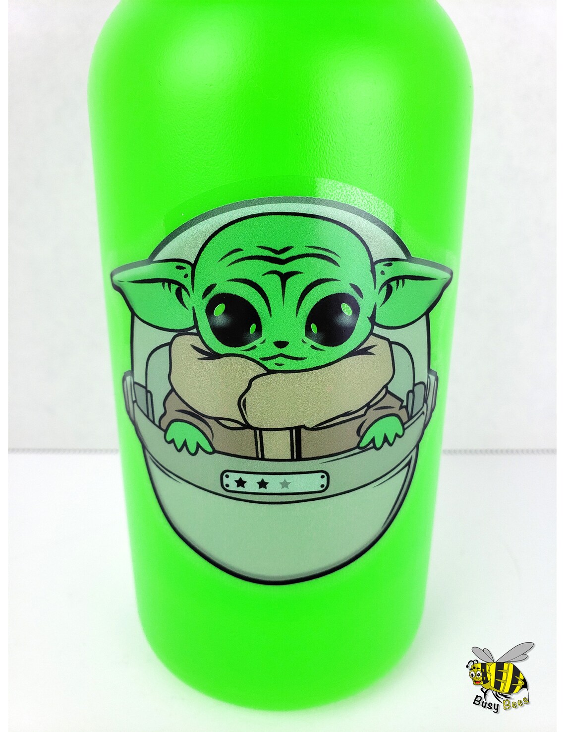 Baby Yoda Water Bottle Etsy