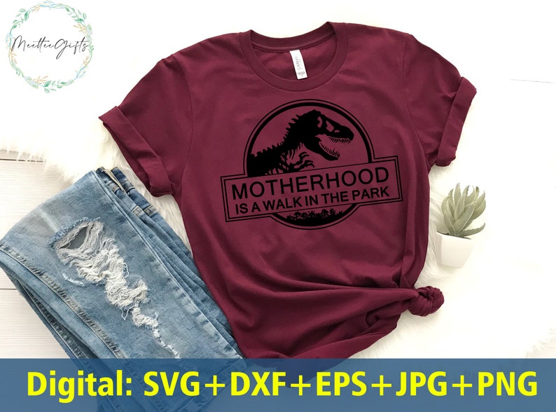 Download Motherhood Jurassic Park Svg Dinosaur with WELDED teeth | Etsy