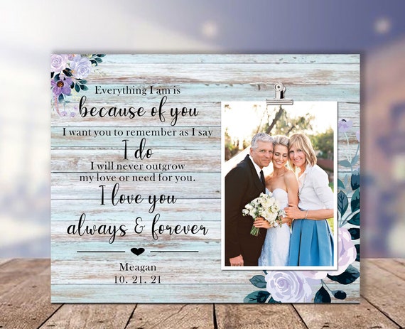 Etsy parent wedding best sale gifts