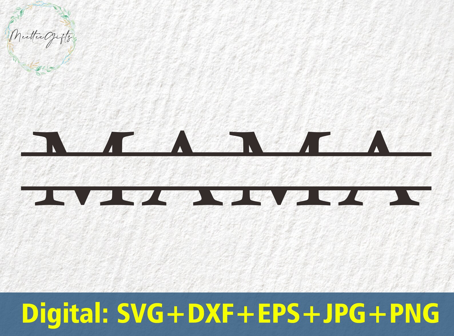 Download Mama Svg Mama Split Monogram Svg Mama Monogram Svg Mom Svg ...