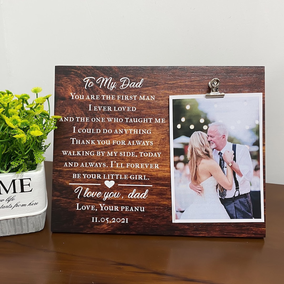 Dad Wedding Gift From Bride, Father of the Bride Gift From Daughter