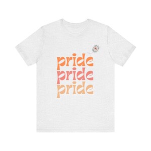 Pride Unisex Tee, Celebrate Love, LGBTQ+ Shirt, Rainbow Pride Merch, Summer Casual Wear, Gift for Pride Month