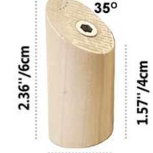 Ganchos de madera 4 ganchos de pared conjunto gancho de | Etsy