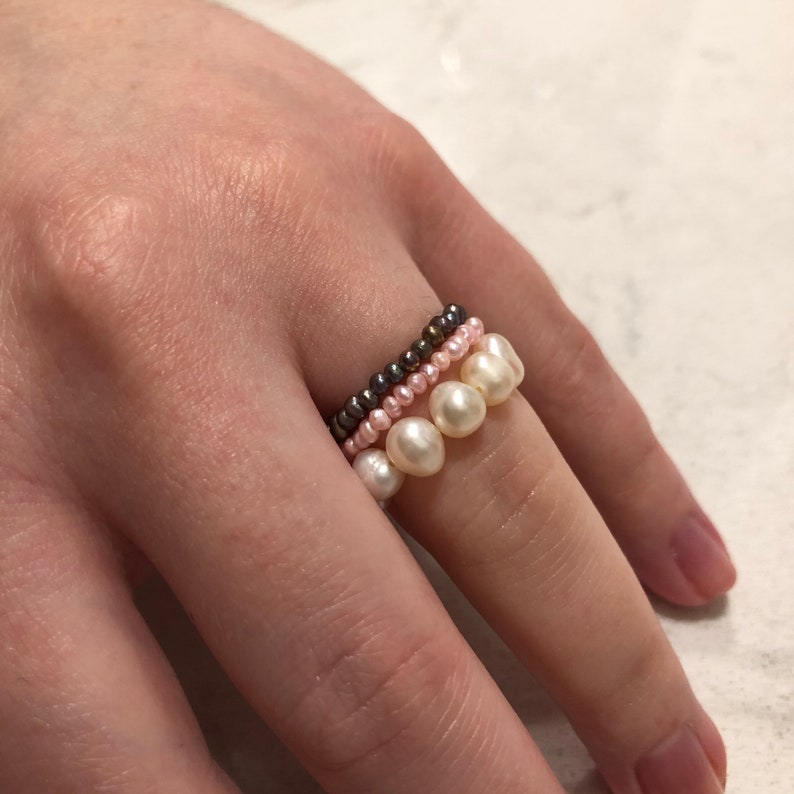 Petite Tahitian Pearl Ring