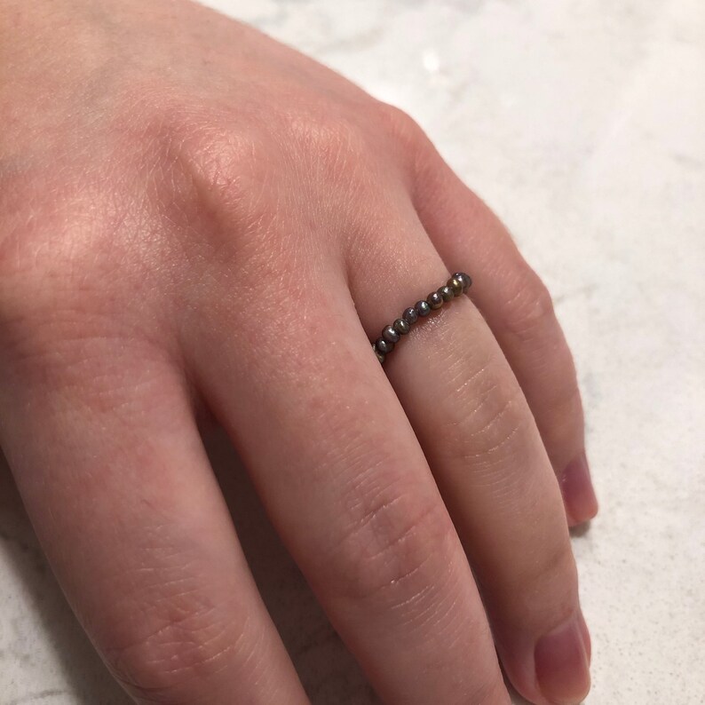 Petite Tahitian Pearl Ring