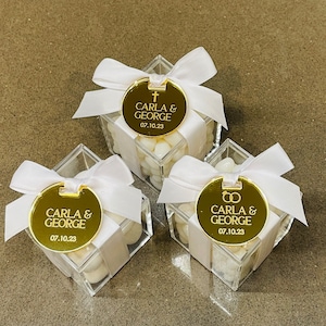 10 x Bomboniere Wedding Tags