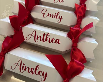 Custom Name Bon Bon | Party Favour | Christmas Cracker | Lolly Bag | Place Card