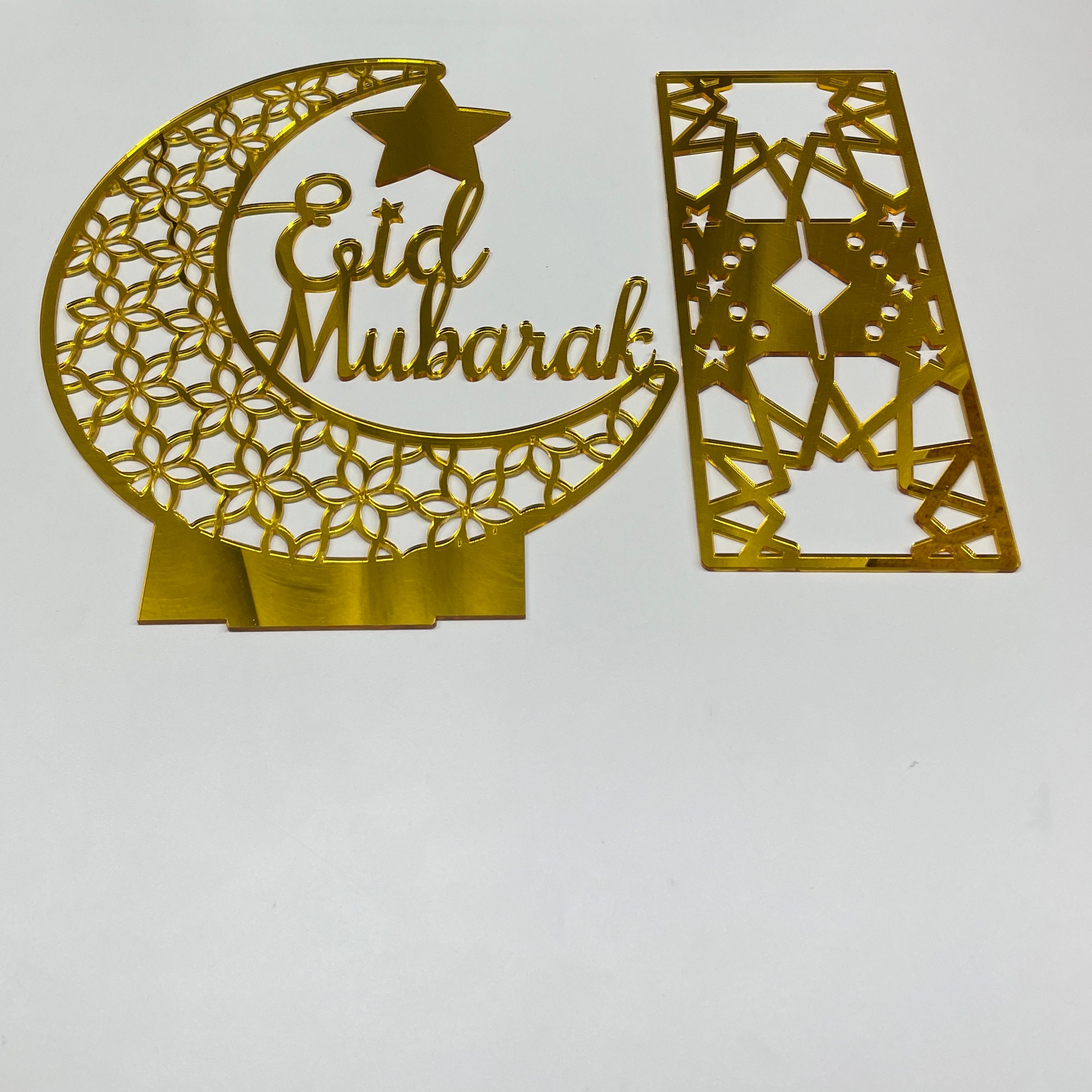 Tiroir en bois MDF pour Eid Ramadan Mubarak, grossiste Calendrier