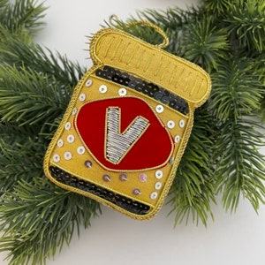 Vegemite Christmas Ornament Decoration Australiana Chritsmas Tree