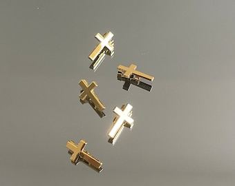 Gold Cross Witness Pin