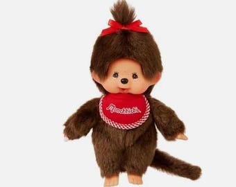 Peluche SEKIGUCHI MONCHHICHI Premium Estándar S Marrón Niña
