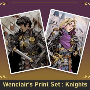 5.8x8.5” Wenclair &quot;Flowers and Ashes&quot; Print Sets