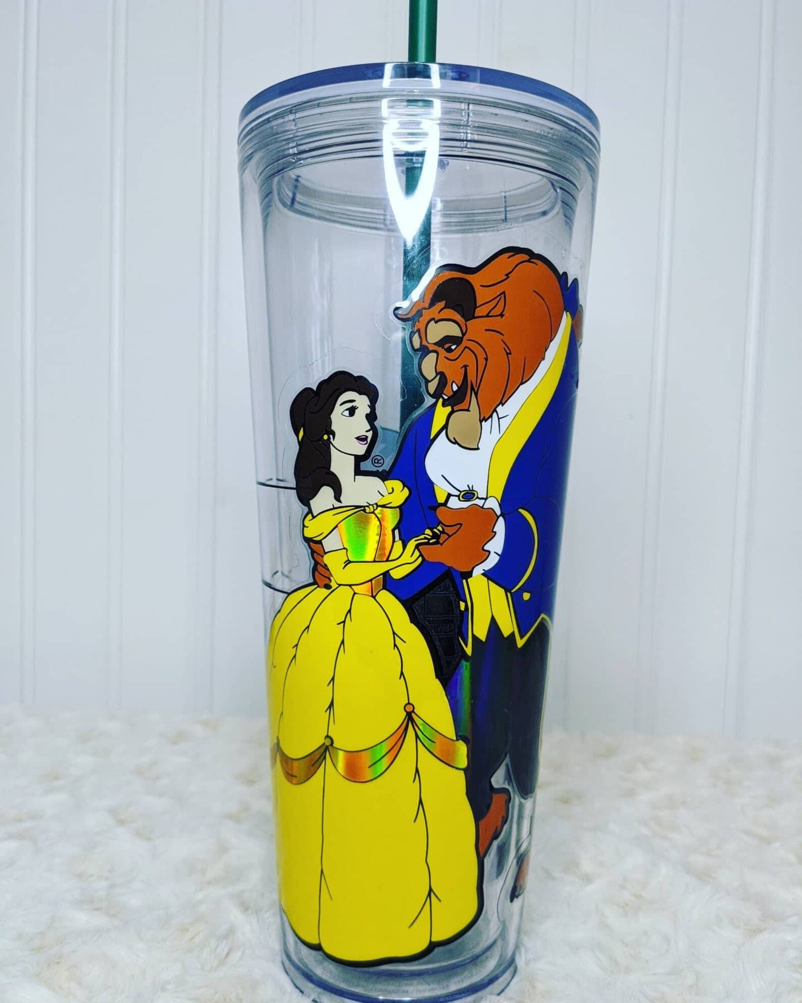 Beauty and the Beast Inspired Starbucks Cup Inspired Etsy